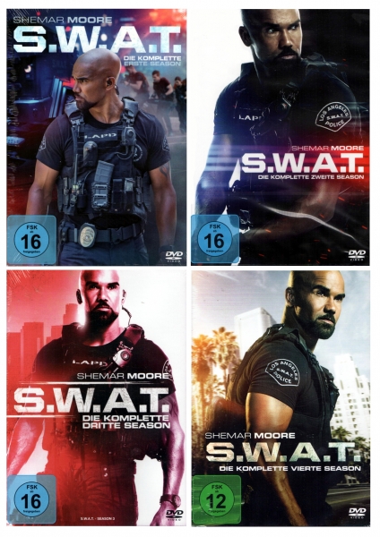 S.W.A.T. - Staffel 1-4